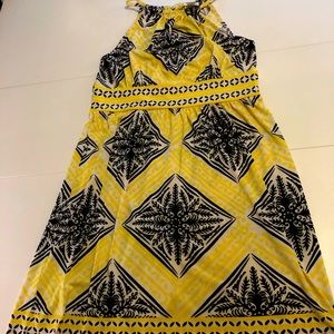 Yellow spring dress